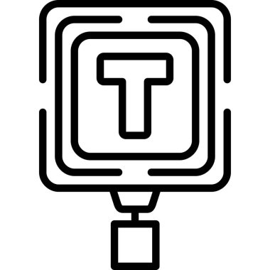 - Evet. Web simgesi basit illüstrasyon