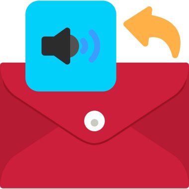 hoparlör vektör illüstrasyonu