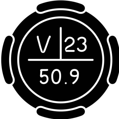 Saat simgesi, anahat stili