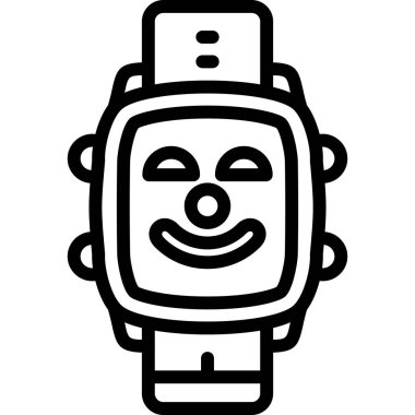 Mutlu gülücük simgesi, taslak biçimi