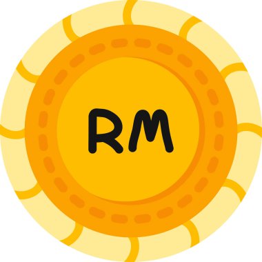 Bozuk para. Web simgesi basit tasarım
