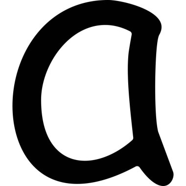 yazı tipi tasarımı alfabe simgesi