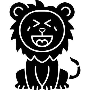 Kızgın kaplan baş simgesi ana hatlarıyla