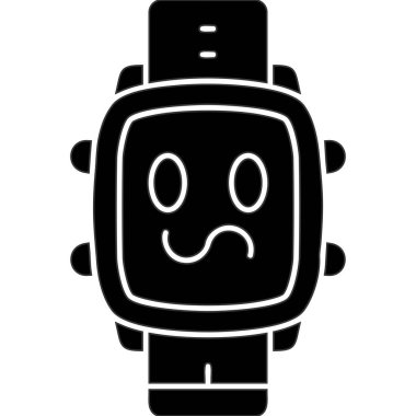 Alarm saat simgesi vektör illüstrasyonu