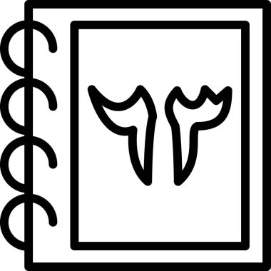 Modern bir tasarımın vektör illüstrasyonu