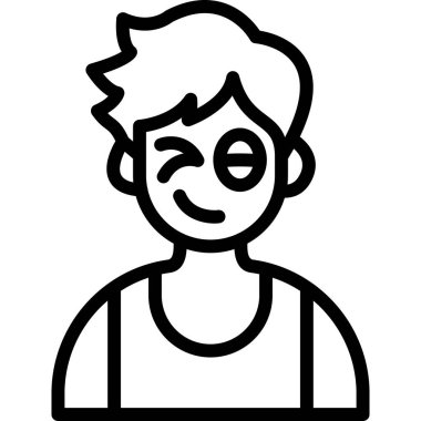 avatar çocuk simgesi ana hatlarıyla