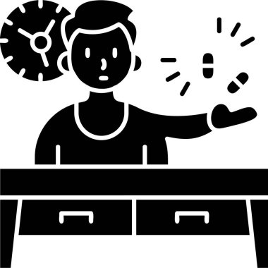 Bir tablonun vektör illüstrasyonu