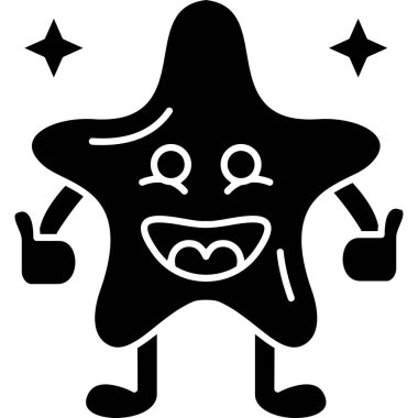 Vektör çizimi, bir çizgi film karakteri