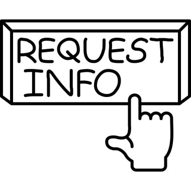 Bilgi simge vektör çizim