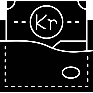 Para için. Web simgesi basit illüstrasyon