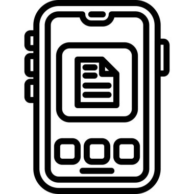 Telefon simgesini, basit tarzı