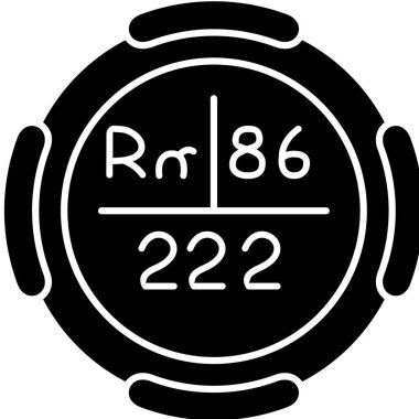 Modern bir saat simgesinin vektör çizimi