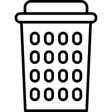 Kahve. Web simgesi basit tasarım