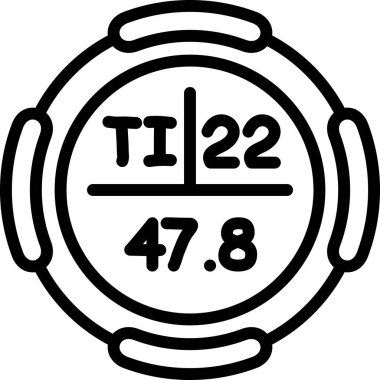 Simge vektör illüstrasyonu ölçülüyor