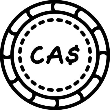 para simgesi vektör illüstrasyonu