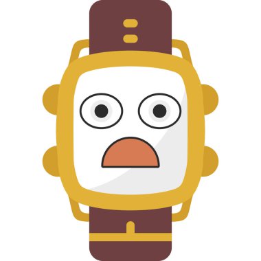 robot kafanın çizgi film karakteri