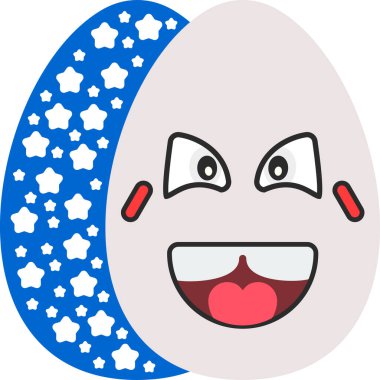 Paskalya yumurtası. Basit resimleme