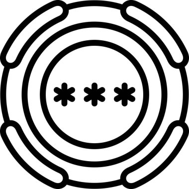 Kumarhane yonga simgesi vektör illüstrasyonu