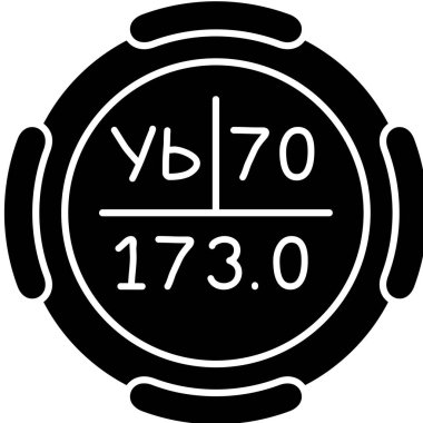 Dijital saat. Web simgesi