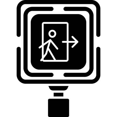 akıllı telefon simgesi vektör illüstrasyonu