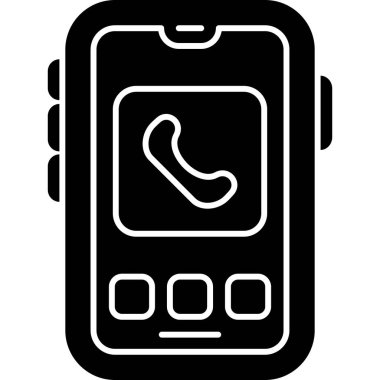 Cep telefonu simgesini ana hat biçiminde ara