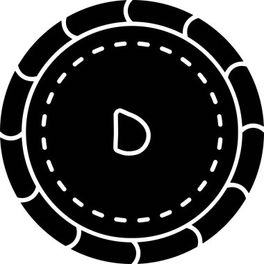 Modern b 'nin vektör illüstrasyonu eksik simgesi