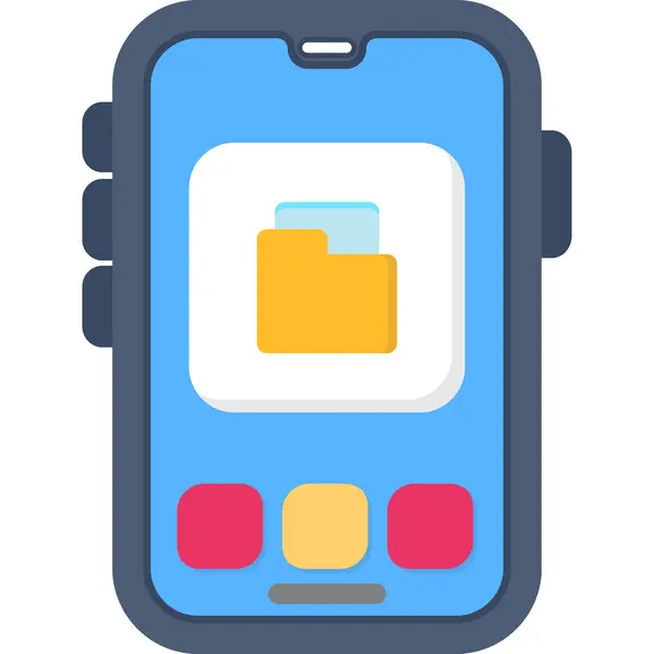 Kredi kartı simgesi olan akıllı telefon