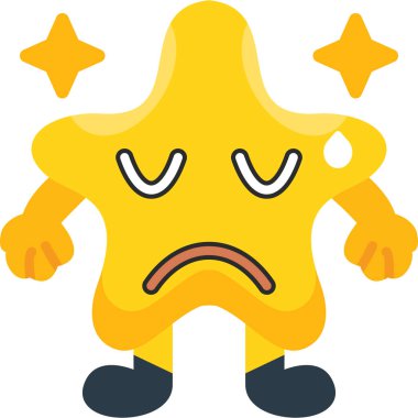 kızgın ifade simgesi, vektör biçimi