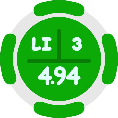 4 0 metre modern simge, vektör illüstrasyonu