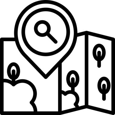 iş pazarlama hedef simgesi ana hat biçiminde