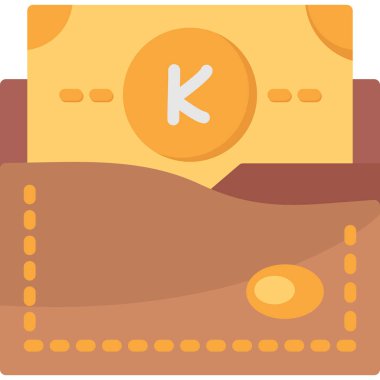 Bozuk para. Web simgesi basit illüstrasyon