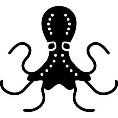 Ahtapot simgesi, anahat stili