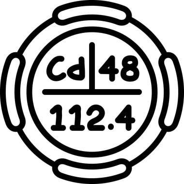 Saatin bir simgesinin vektör illüstrasyonu