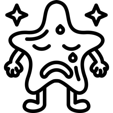 Hayalet. Web simgesi basit illüstrasyon