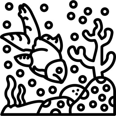 sevimli çizgi geyik, vektör çizim