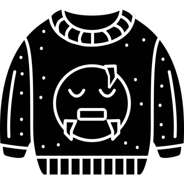 Soğuk giysi simgesi, basit bir resim