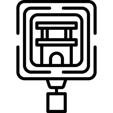 Ağ sunucusu simgesi, özet biçimi