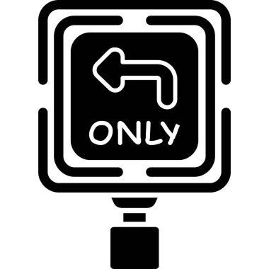 çıkış vektörü simgesi modern illüstrasyon