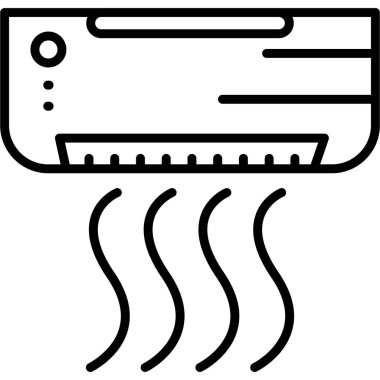 Klima simgesi vektör çizimi çizimi