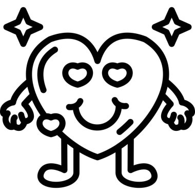 kalp aşk ikonu
