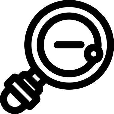 Ara. Web simgesi basit illüstrasyon