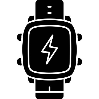 Smartwatch simgesi, basit biçim