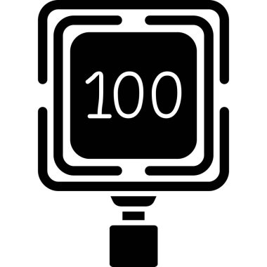 Basit ve minimalist uygulama arayüzü simgesi