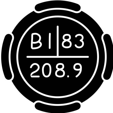 Saat simgesi, vektör illüstrasyonu