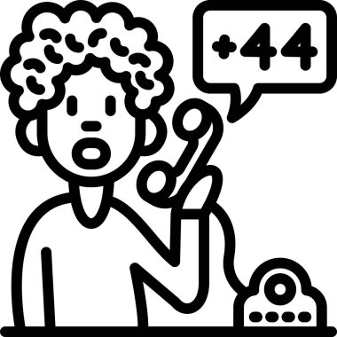 Çağrı merkezi simgesi, özet biçimi