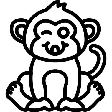 hayvan maymun simgesi