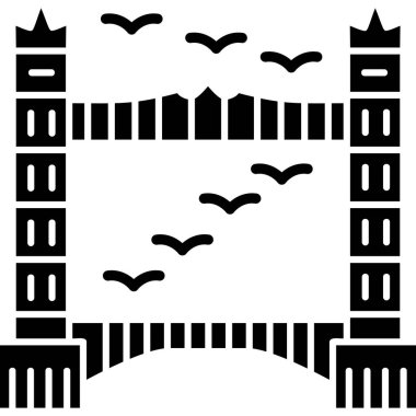 taslak biçiminde mimari şehir simgesi oluşturuluyor