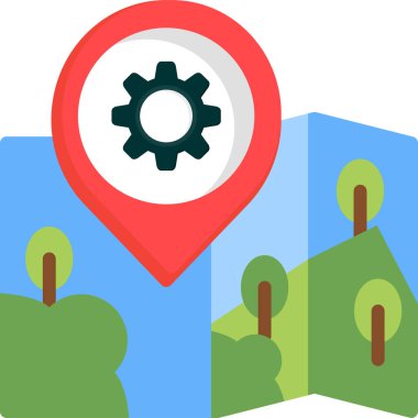 harita gezinme konumu simgesi