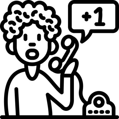 Çağrı merkezi. Web simgesi