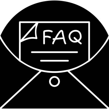 Soru işareti vektör illüstrasyonu